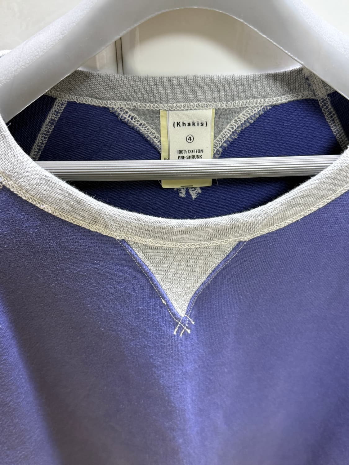 카키스 Khakis 아카이브 크루넥 퍼플 4사이즈 상품이미지3