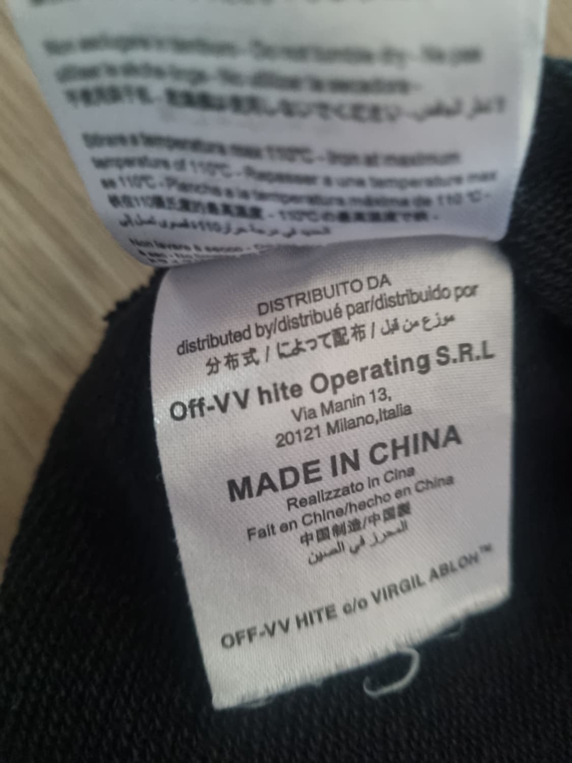 특가) 오프화이트  후드티.  M/L 상품이미지5