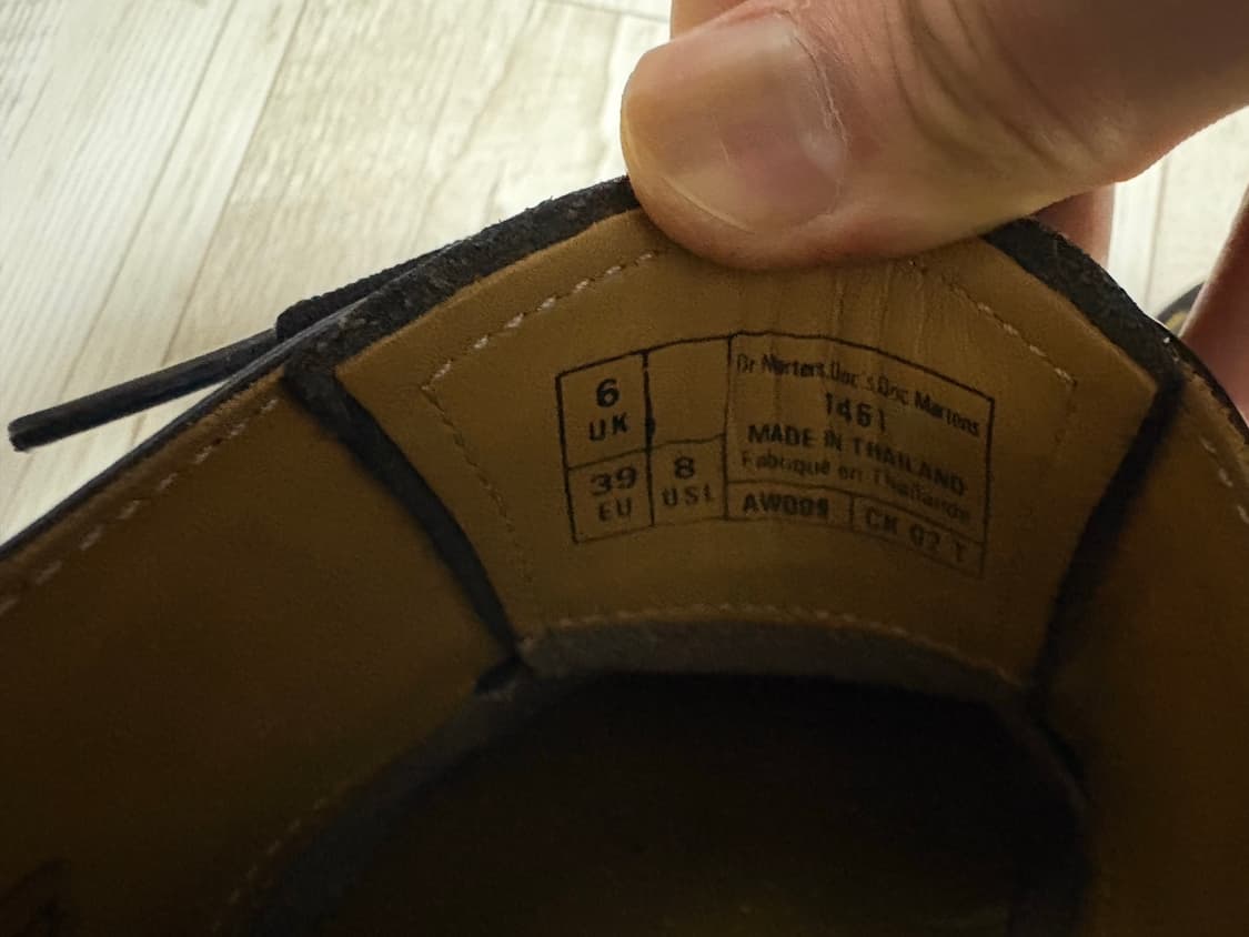 닥터마틴 1461 3홀 스무스 250 상품이미지7