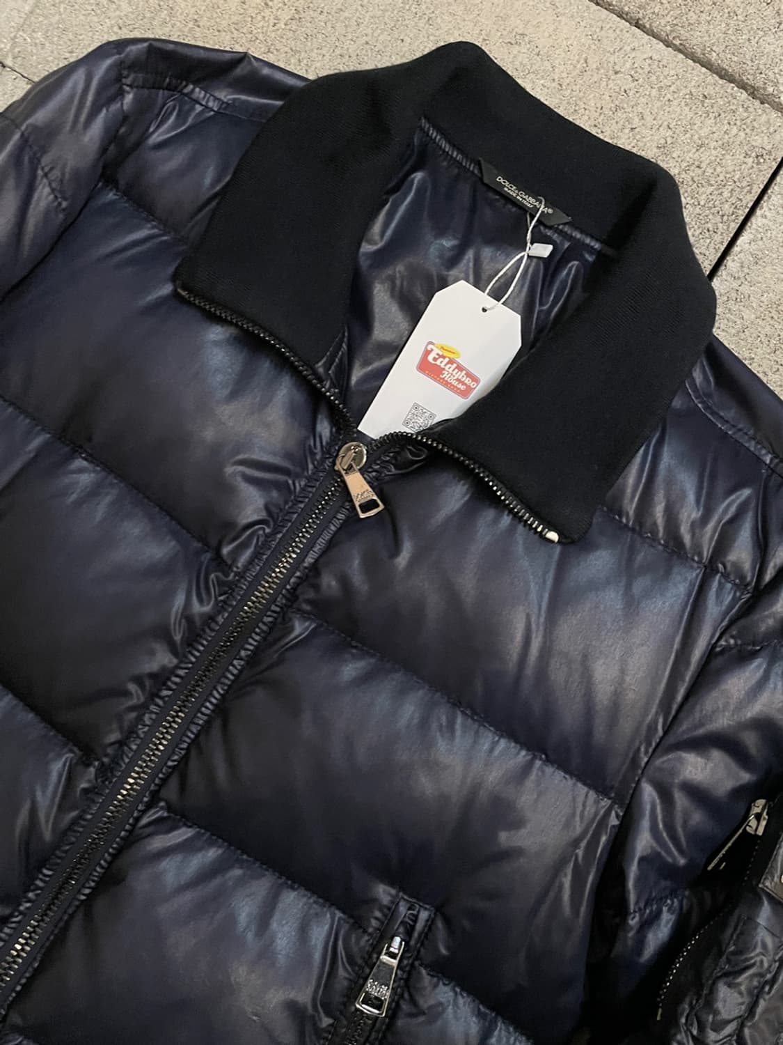 돌체앤가바나 글로시 패치 패딩 상품이미지3