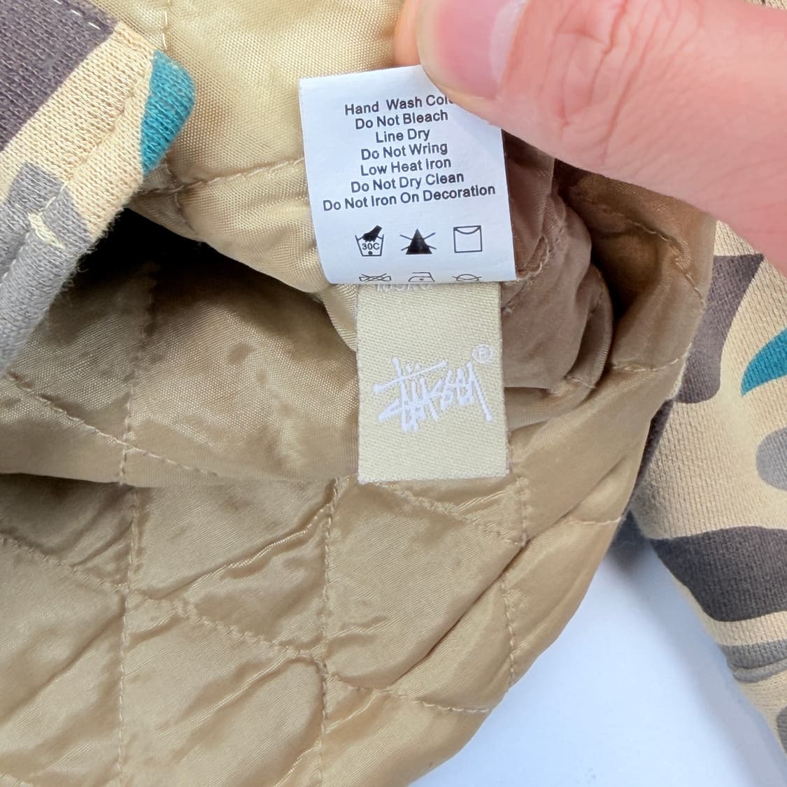 스투시 카모플라쥬 퀄팅자켓 상품이미지6