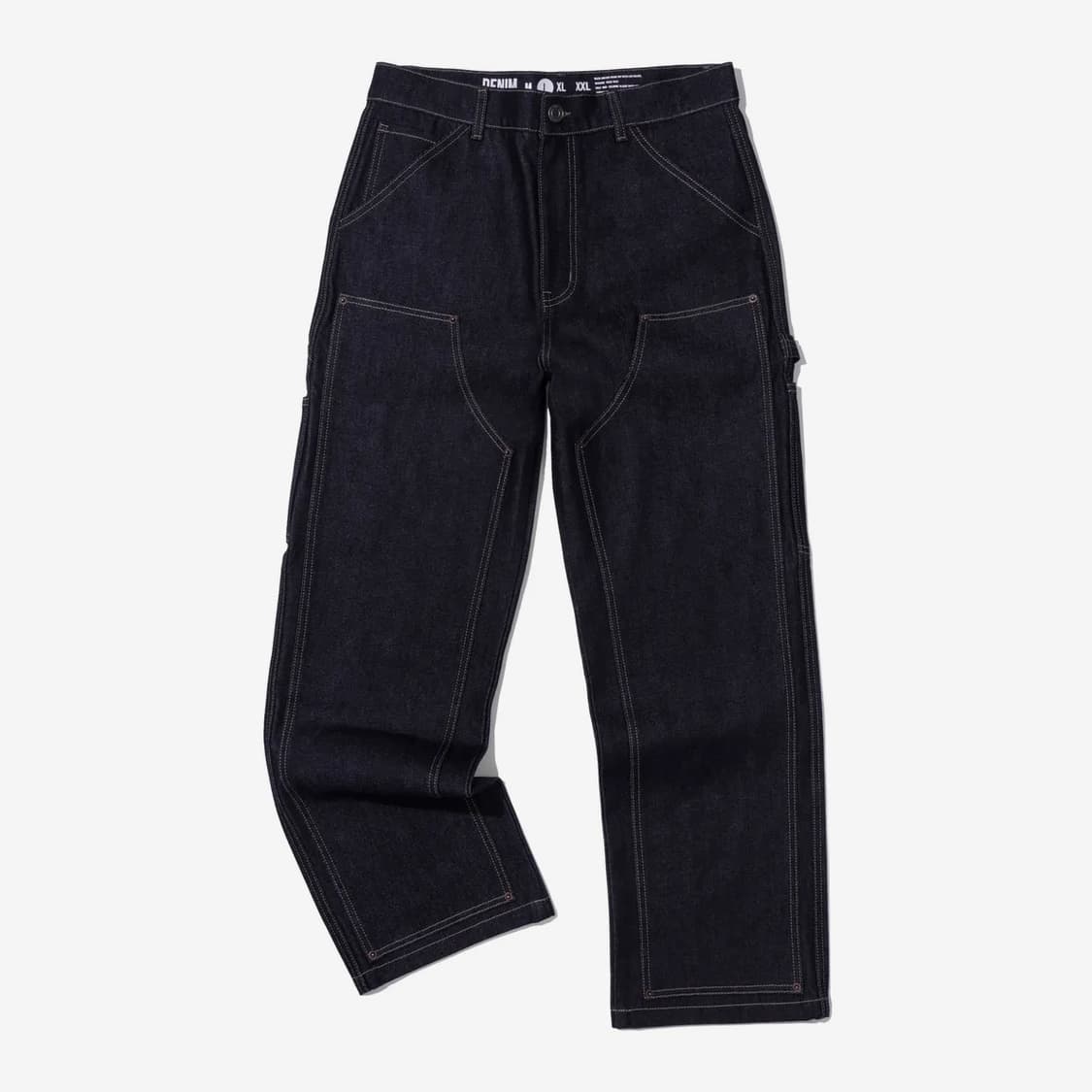 double knee denim raw denim 생지 인디고 상품이미지4