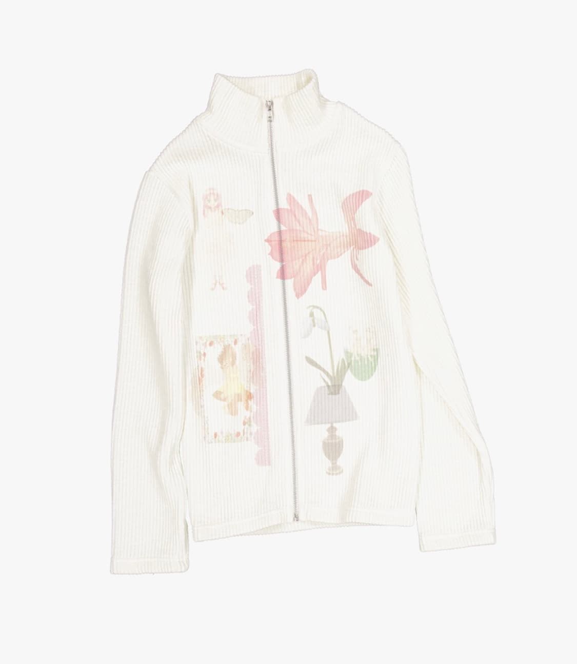 영마일웨어 muse rib zip up (택O) 상품이미지3