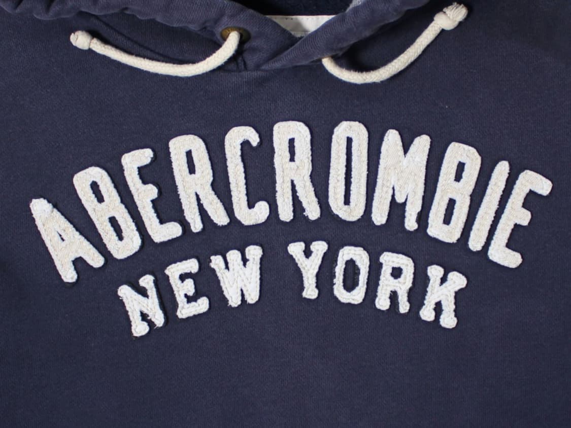Abercromble 아베크롬비 네이비 후드티 상품이미지2