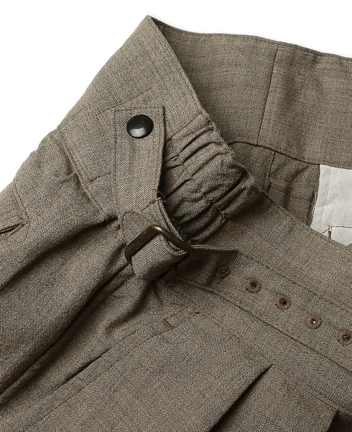 빔즈 플러스 [Beams +] 재팬 오리지날 패브릭 와이드 구르카 팬츠 상품이미지5