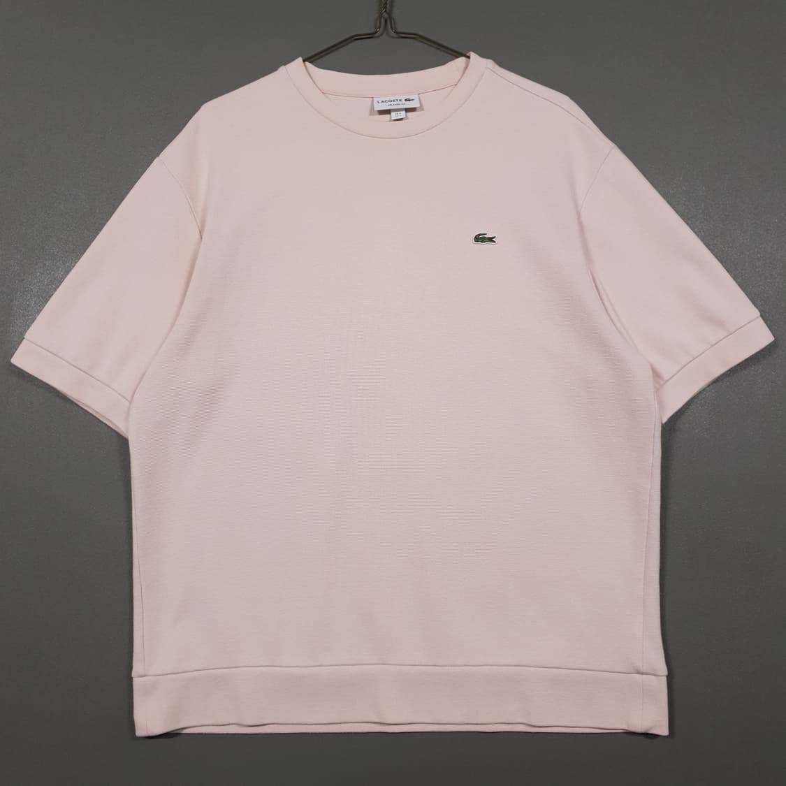 라코스테 신형 20ss 남성 밀라노 반팔 티셔츠 LCST 릴렉스핏 100 상품이미지1