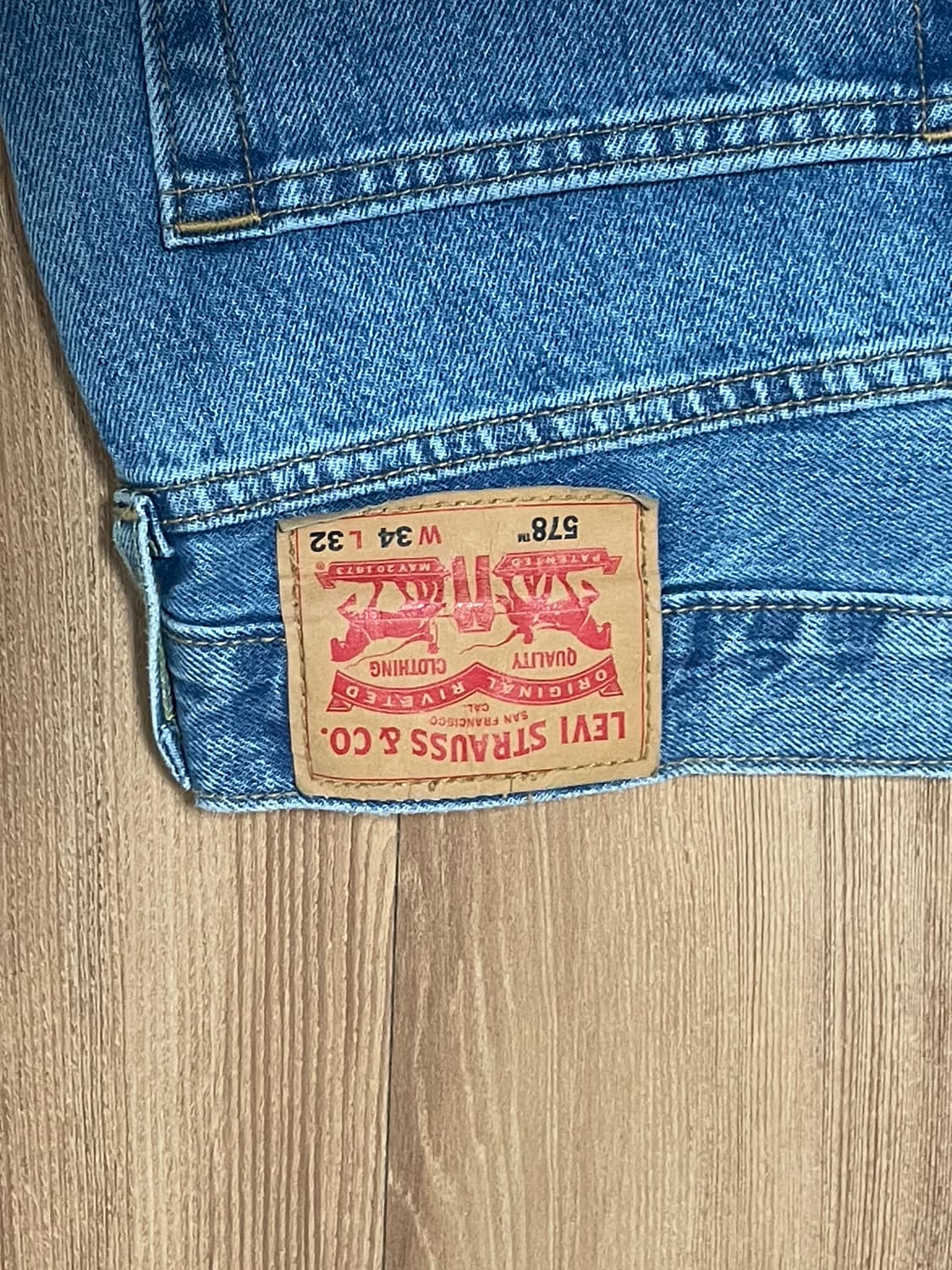 리바이스 578 배기진 34x32 상품이미지3