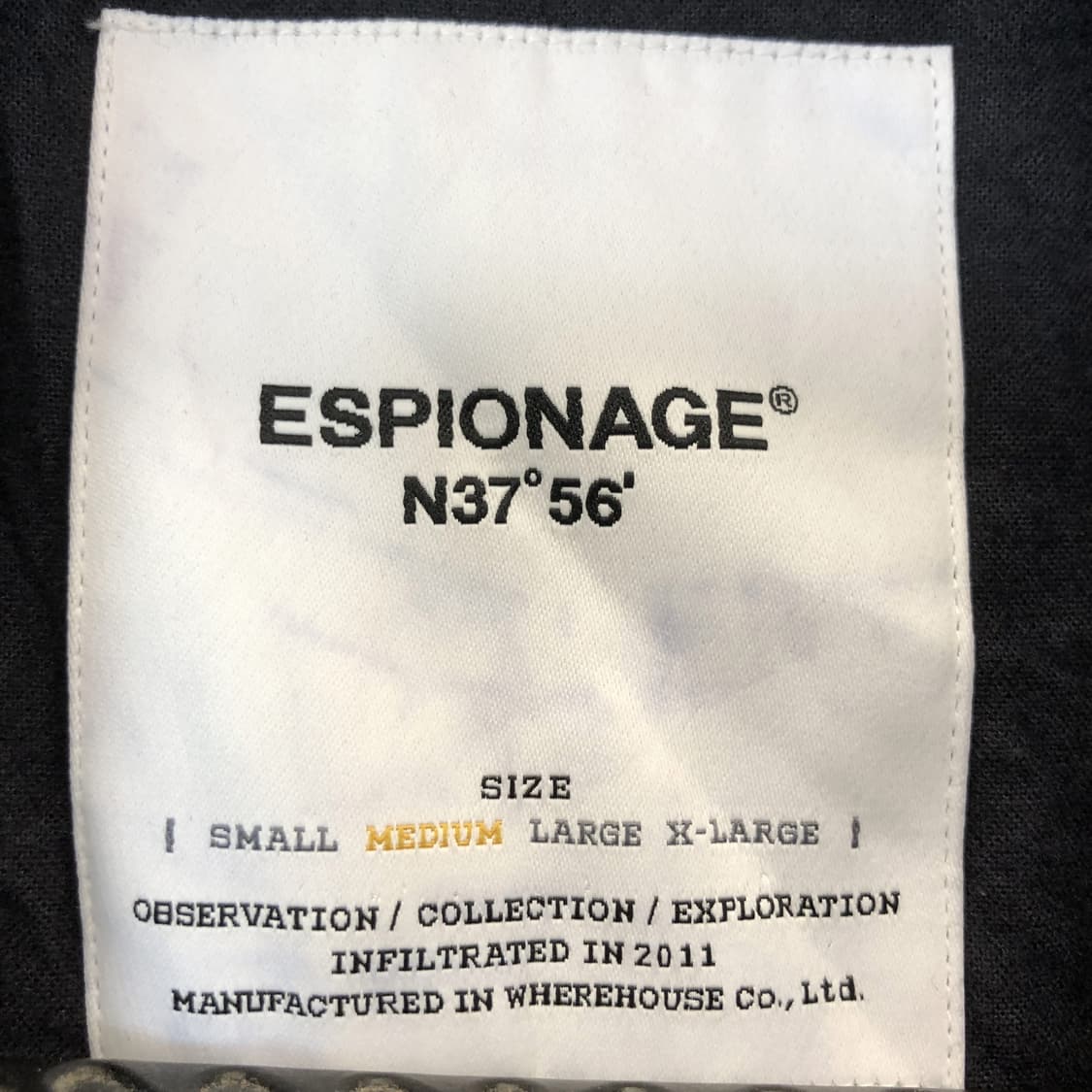 에스피오나지 와이드 싱글 트렌치코트 M 상품이미지5