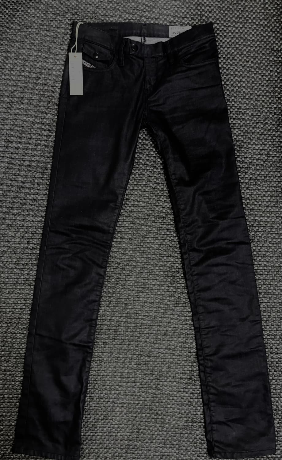 Diesel wax coated black denim 상품이미지2