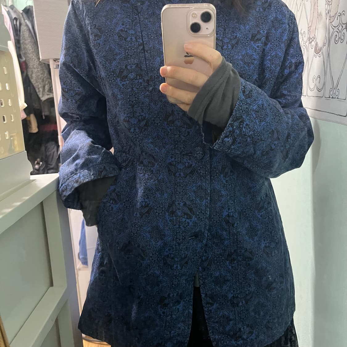 니들스 코튼 패턴 자켓 상품이미지2