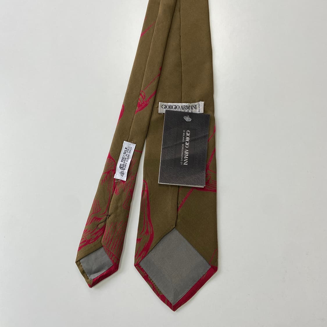택달린 조르지오 알마니 명품 정품넥타이(ARMANI)  상품이미지3
