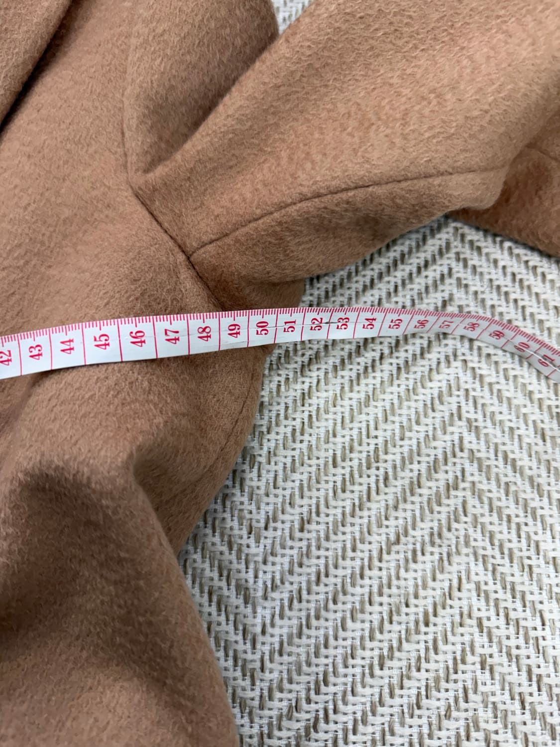 정품) TIME 타임 한섬 캐시미어100 블렌드 코트 82 상품이미지8