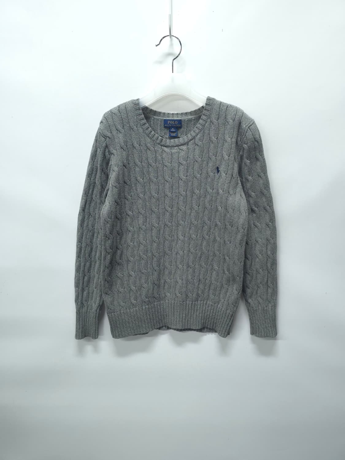 폴로랄프로렌 그레이 케이블 니트 ( 44~55 ) 상품이미지1