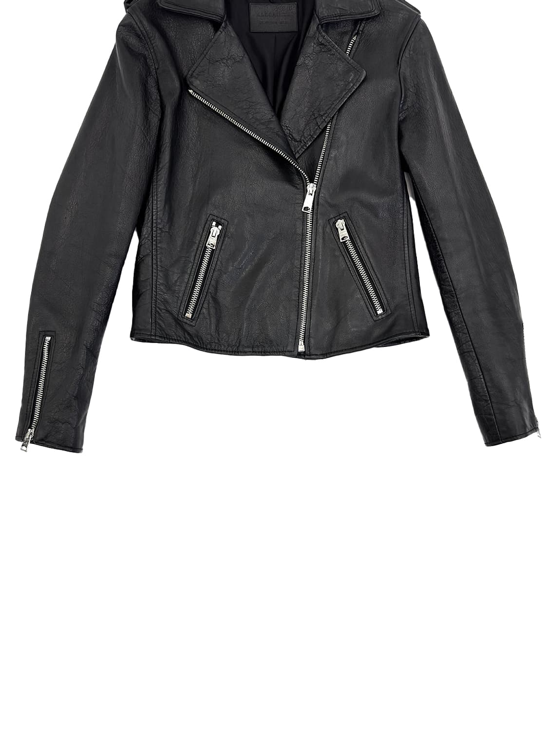 All Saints Biker Leather Jacket/ 38 상품이미지6