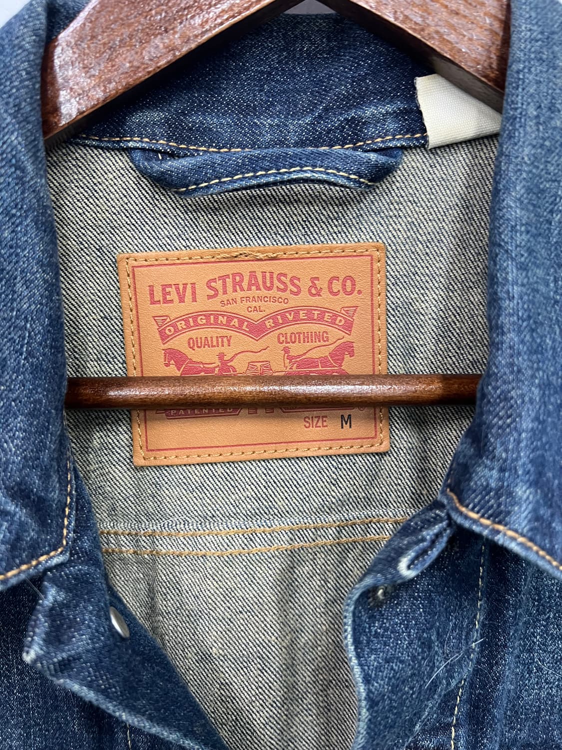 리바이스 진청 자켓  상품이미지2