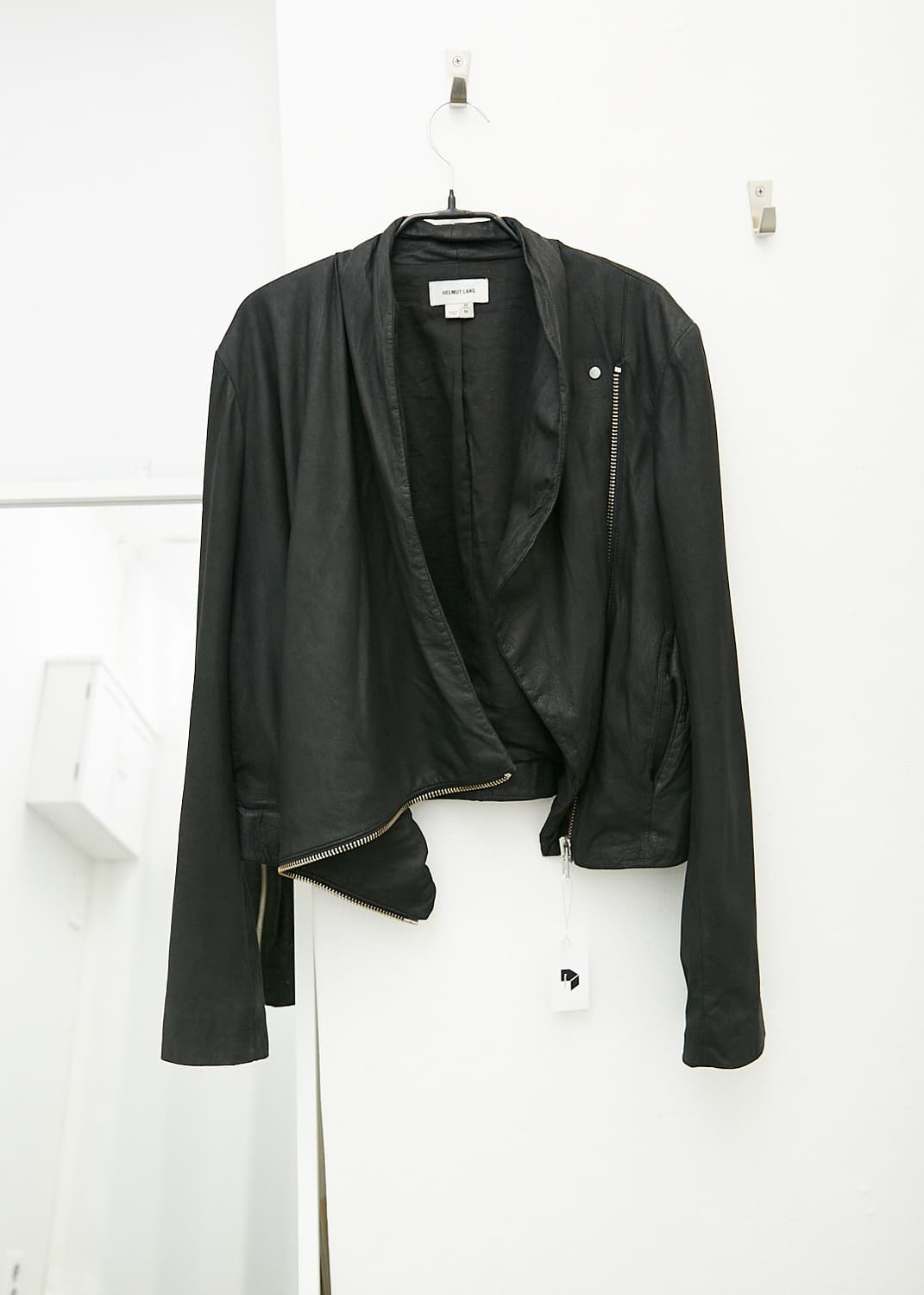 Lamb Leather Biker Jacket 상품이미지3
