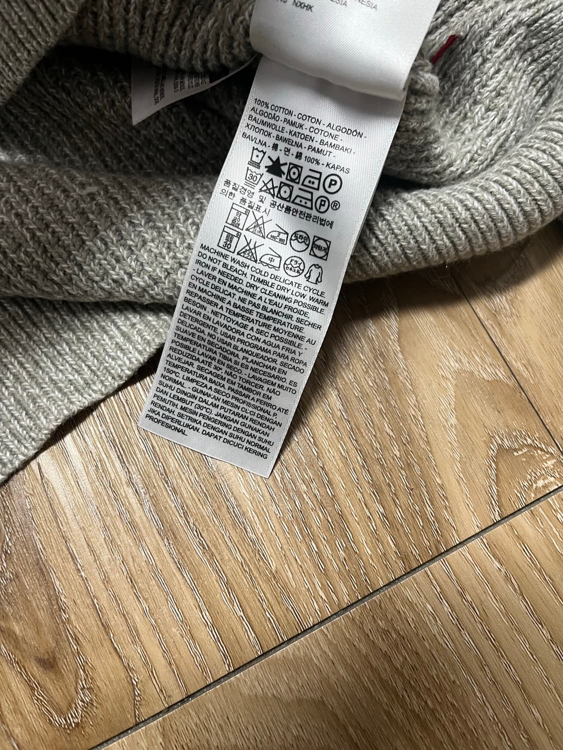 리바이스 와플 니트 XL 상품이미지4