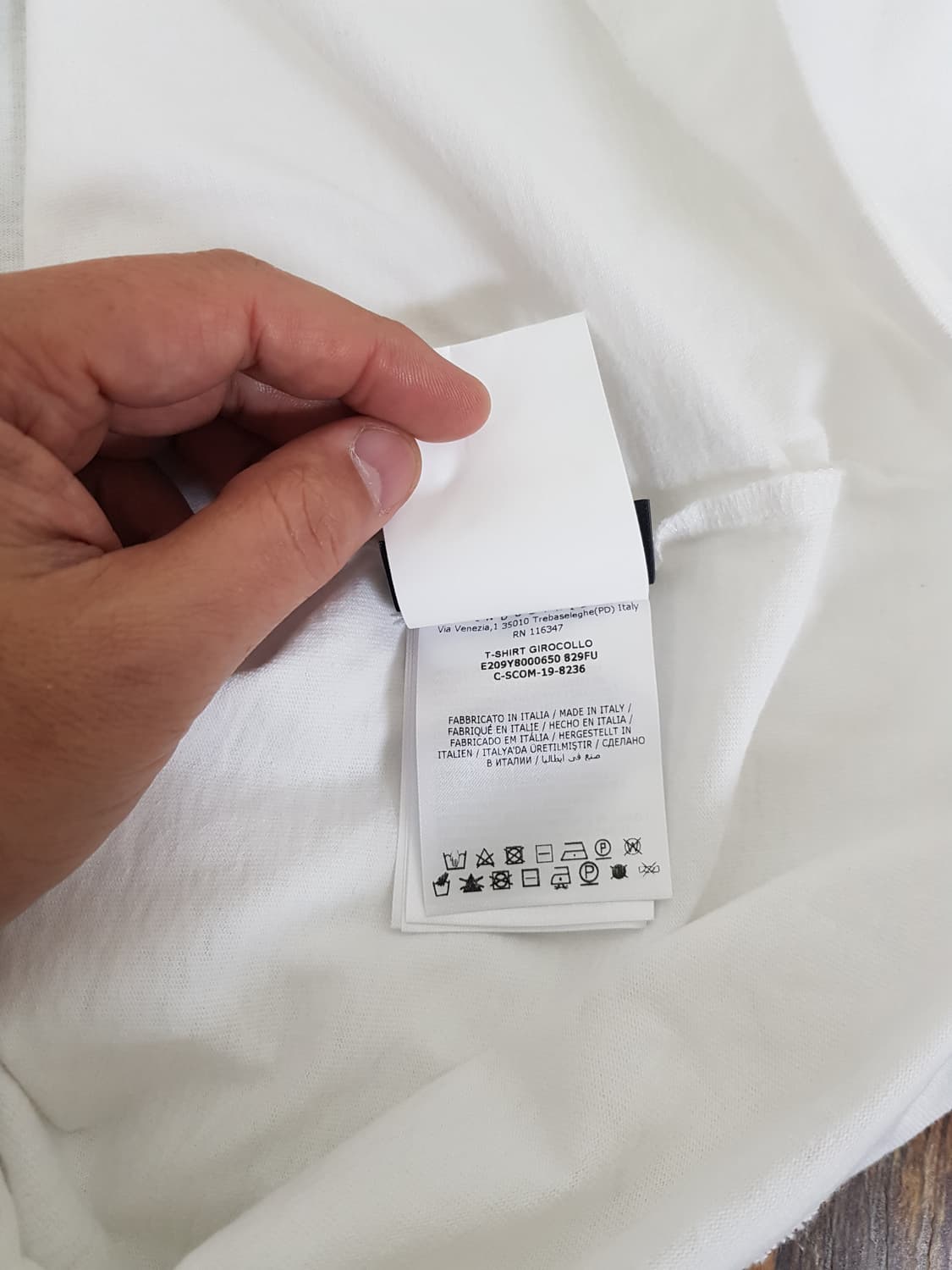 [xl/정품] 몽클레어 더블와펜 반팔티 상품이미지9