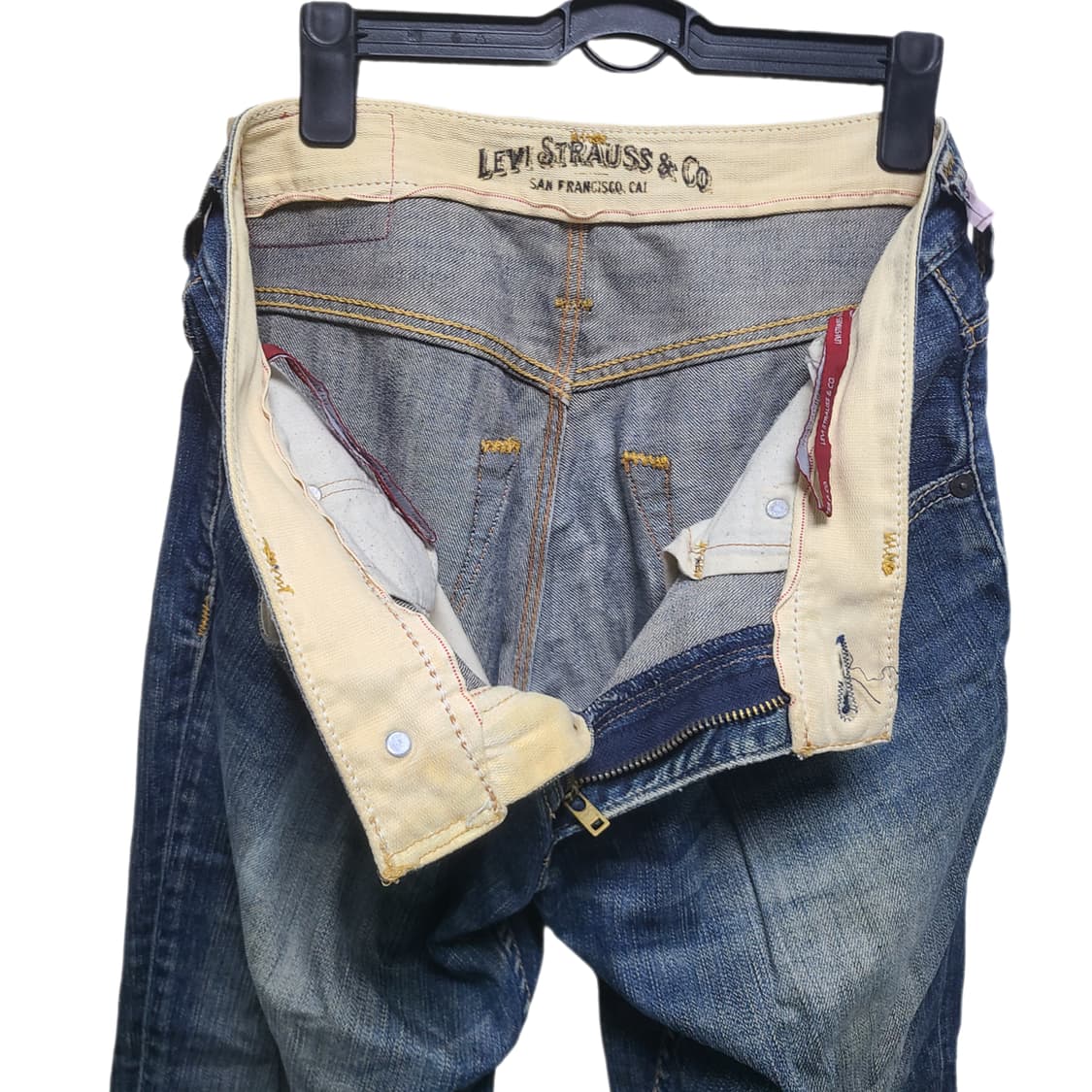 리바이스 511 워싱진 33~34인치 상품이미지3