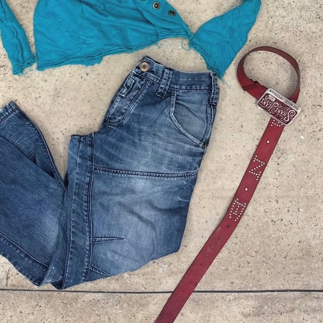 y2k 걸스 갸루 빈티지 벨트 상품이미지1