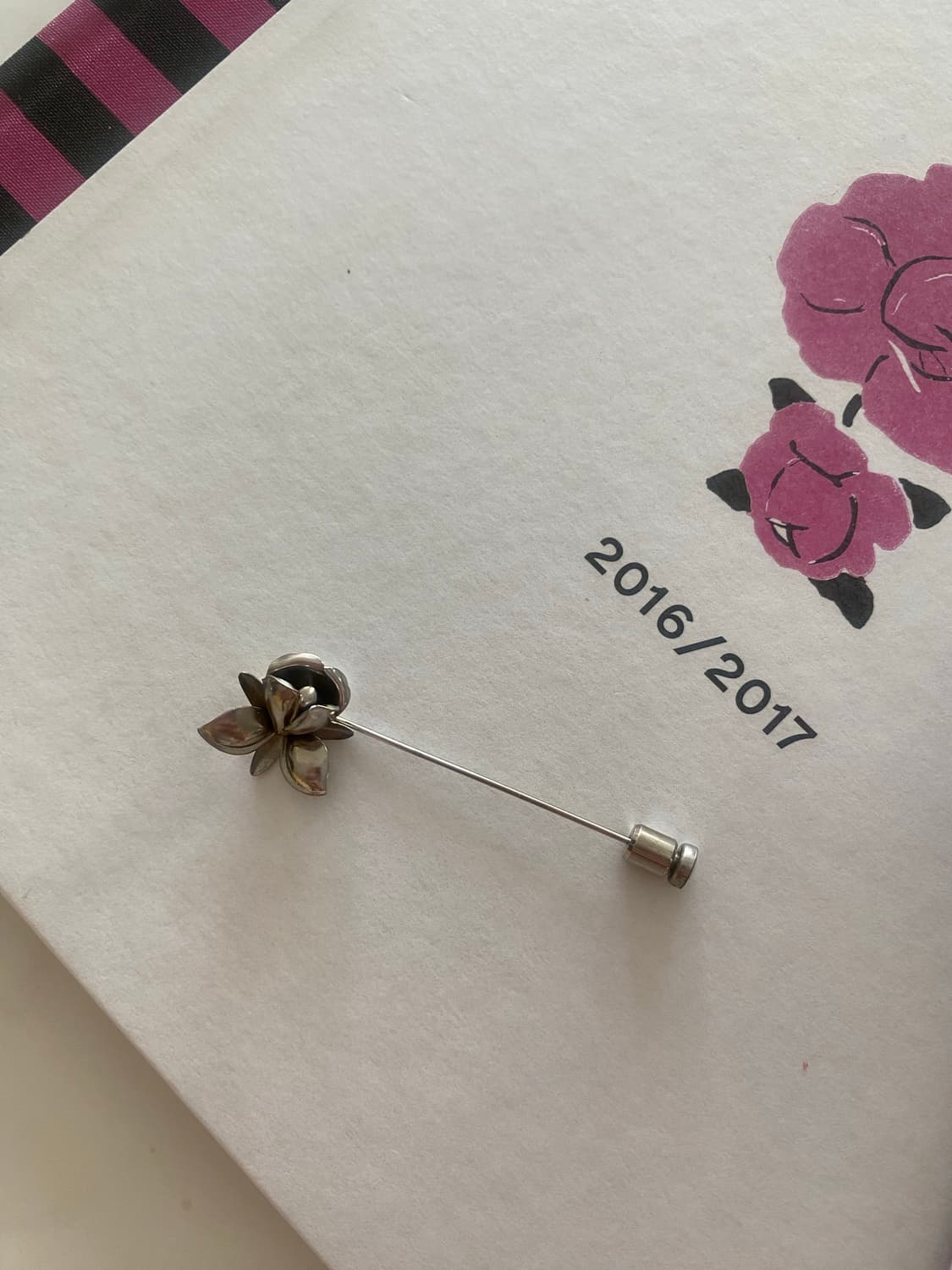 유럽 수입 빈티지 플라워 브로치 상품이미지3