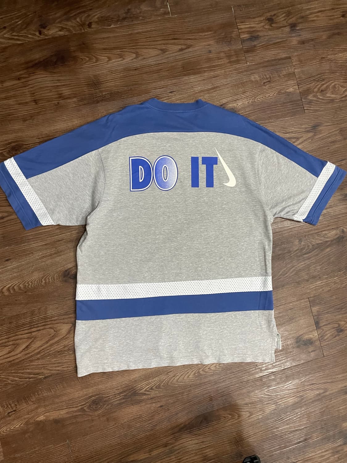 90s 희귀 빈티지 나이키 JUST DO IT 반팔 져지 티셔츠 상품이미지9