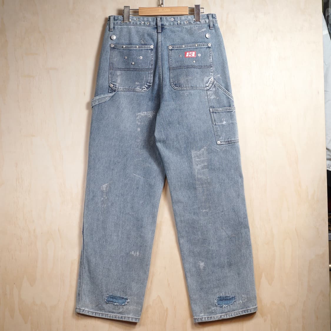 레저렉션13 핸드메이드 디테일 데님팬츠 상품이미지4