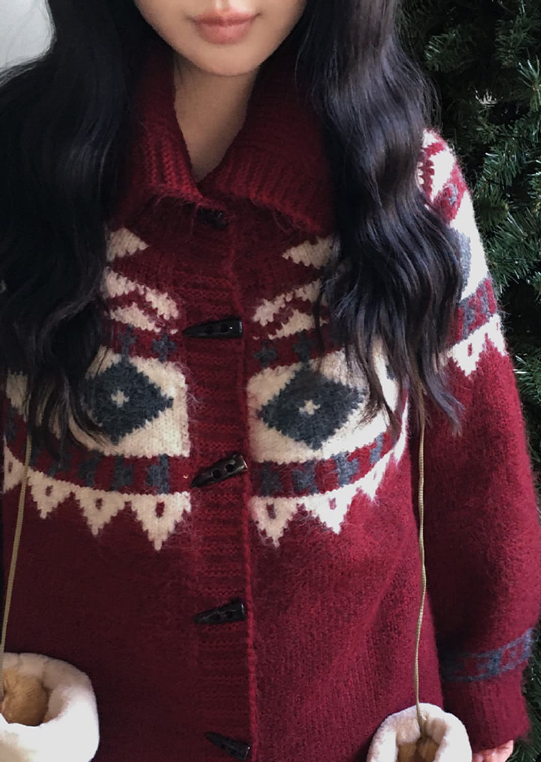 떡볶이 코트 니트 가디건 새상품 상품이미지4