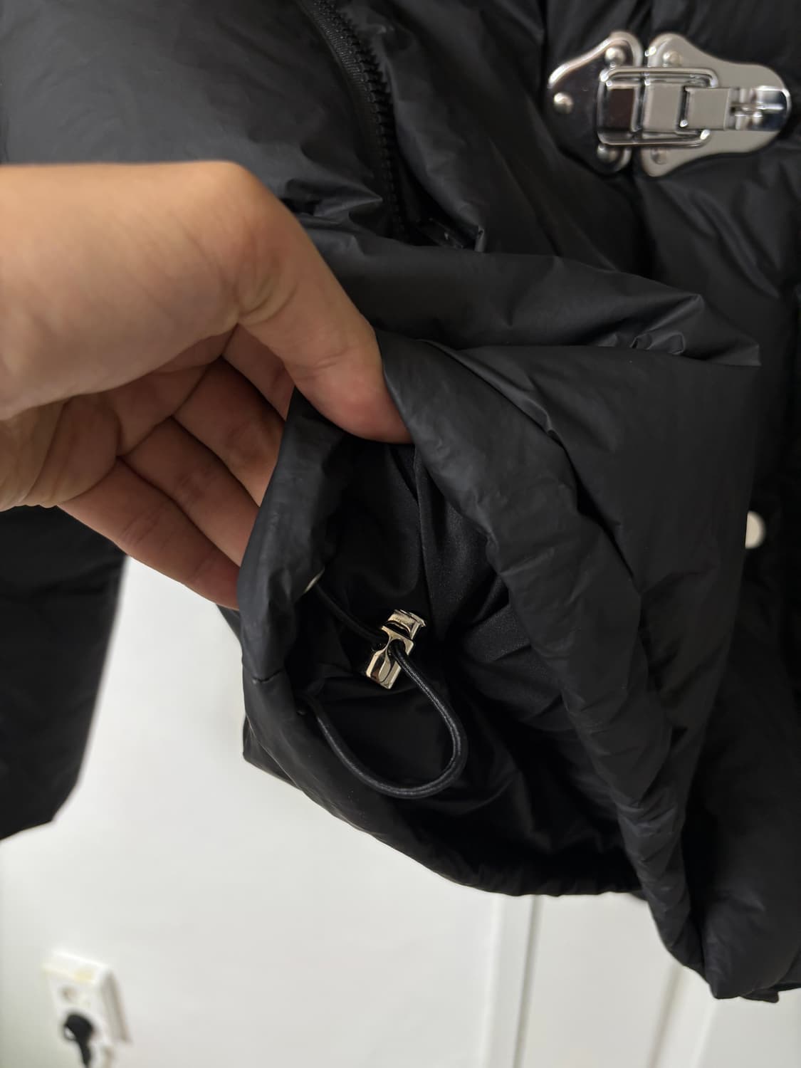 크레이그 그린 버클 후드 패딩 라지사이즈  상품이미지6