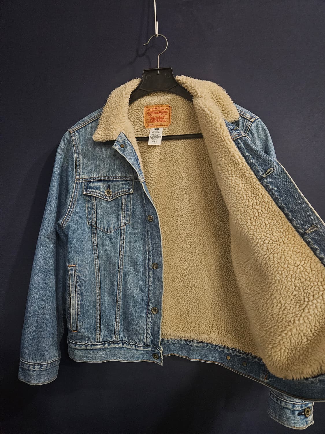 리바이스 라이트블루 남성 100~105 데님자켓  상품이미지8