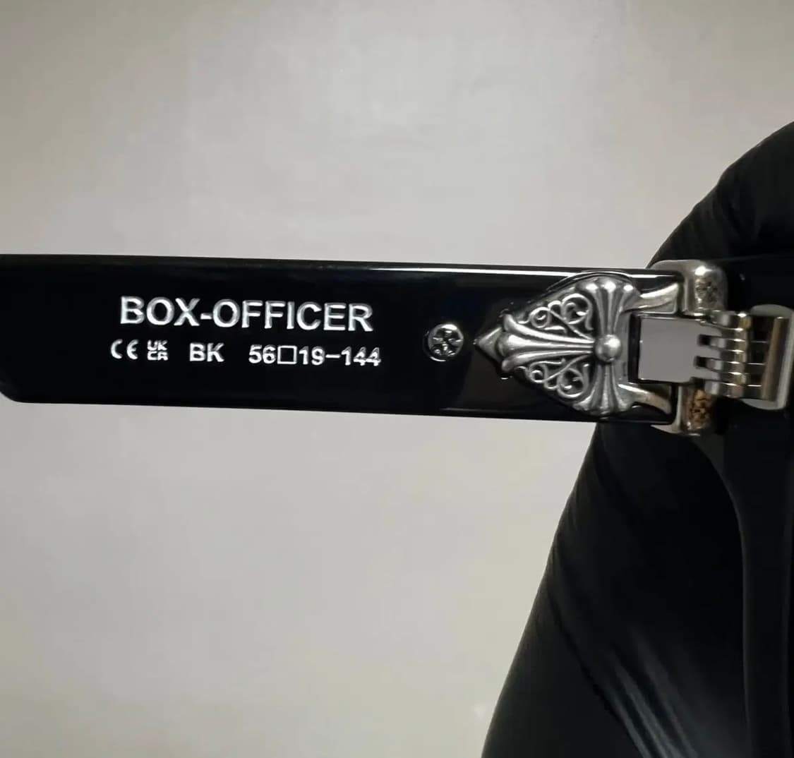 크롬하츠 박스 오피서 블랙/실버 BK 새상품 상품이미지8