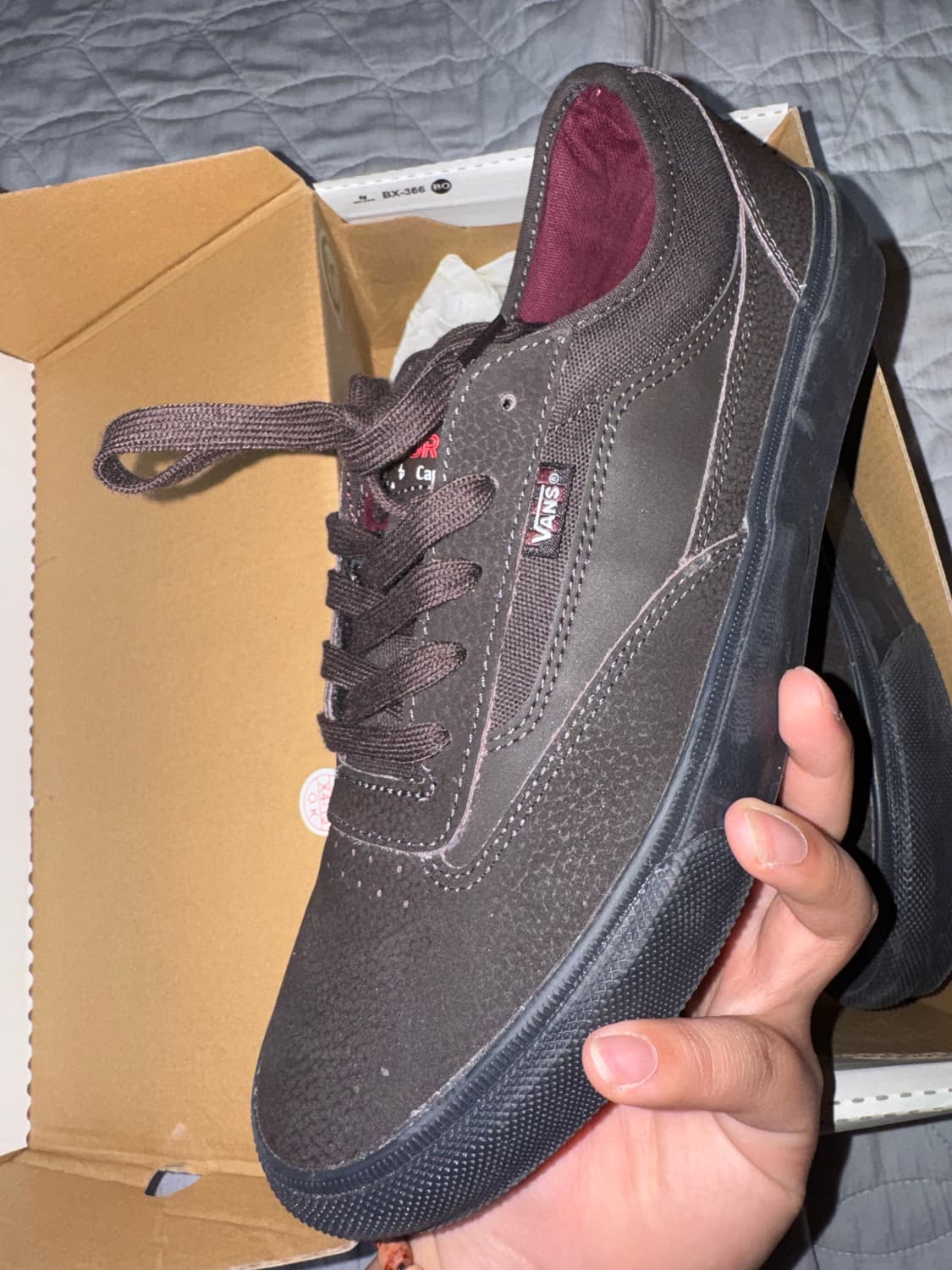 반스 스케이트 다크브라운 285 상품이미지2