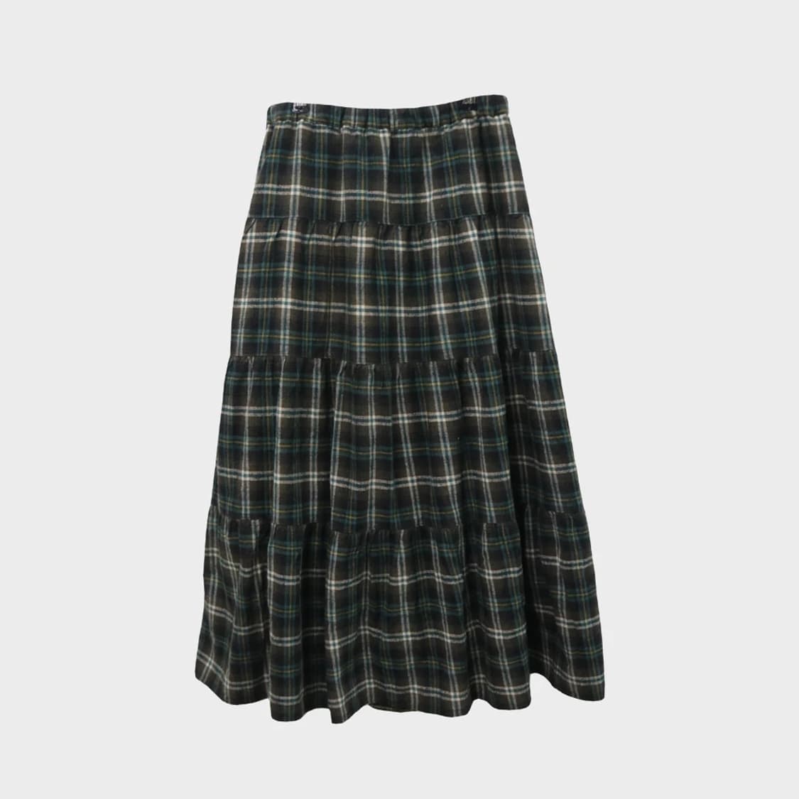 시네마클럽 체크 캉캉 롱스커트 61788 상품이미지2