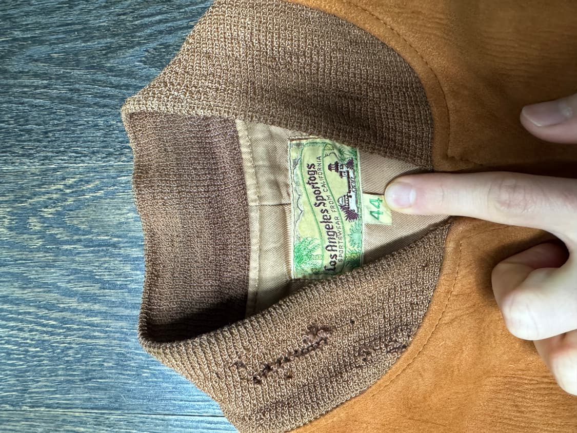 빈티지 40’s 디어스킨 자켓  상품이미지6