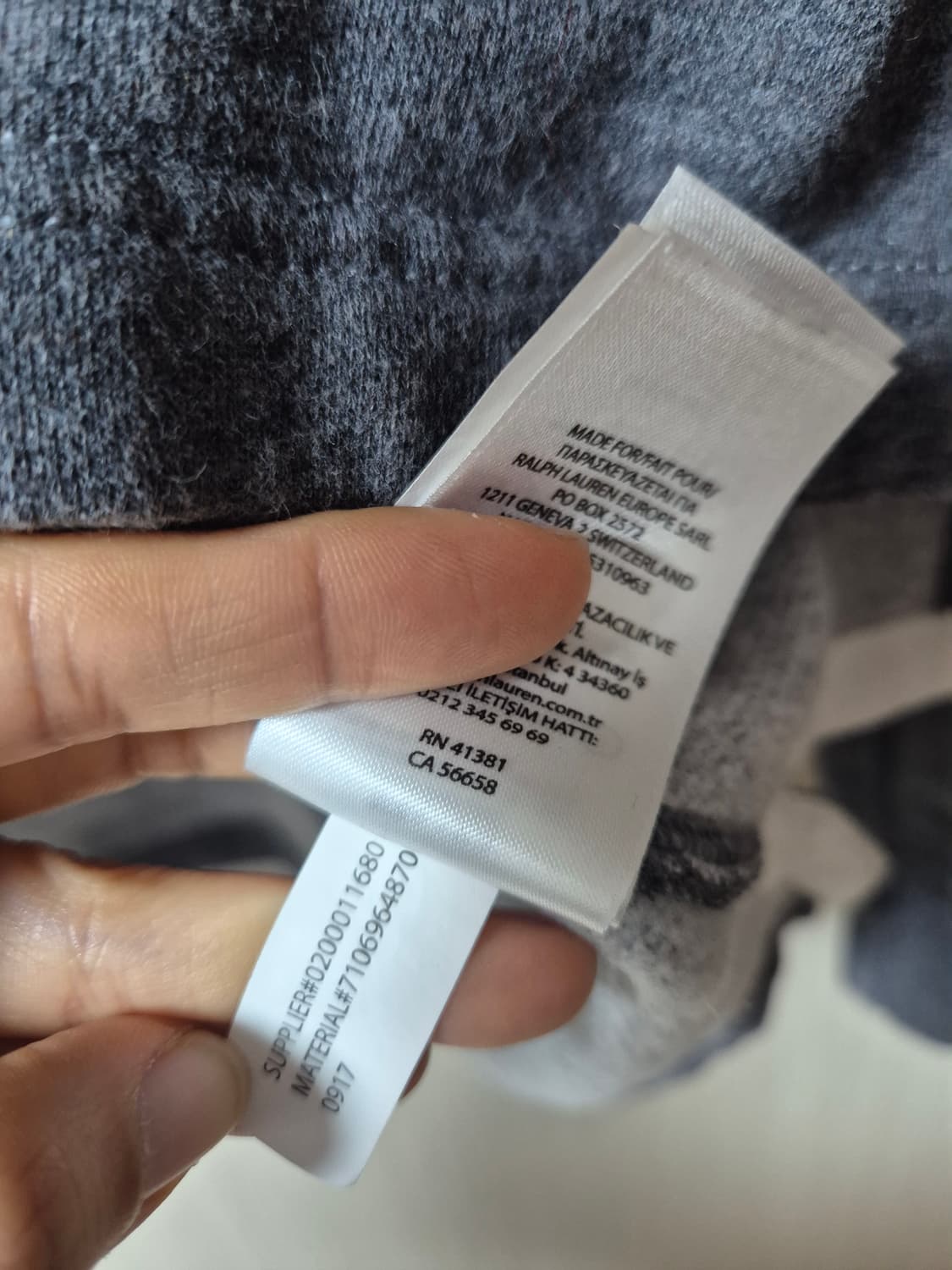 폴로 랄프로렌 럭비 카라티 긴팔 티셔츠 S (90-95) 상품이미지6