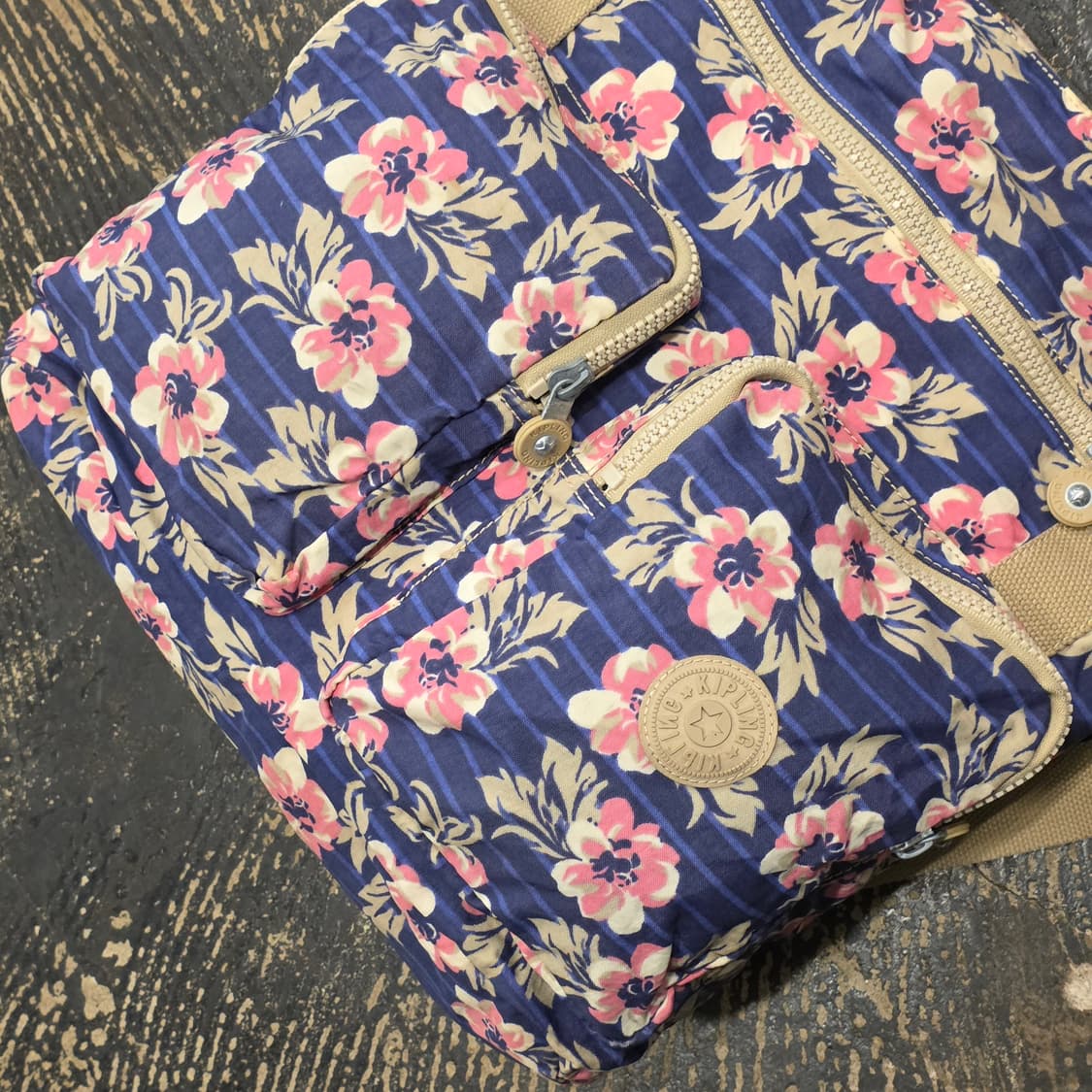 키플링 플라워패턴 백팩 상품이미지4