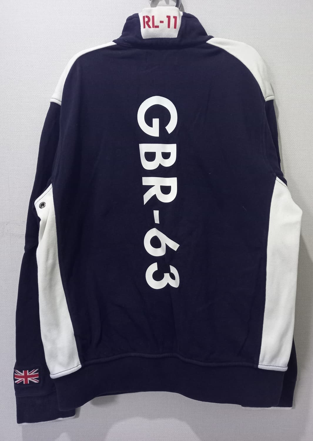 폴로 POLO 랄프로렌 GBR 빅포니 로고 레이싱 집업 자켓 105/XL 상품이미지3