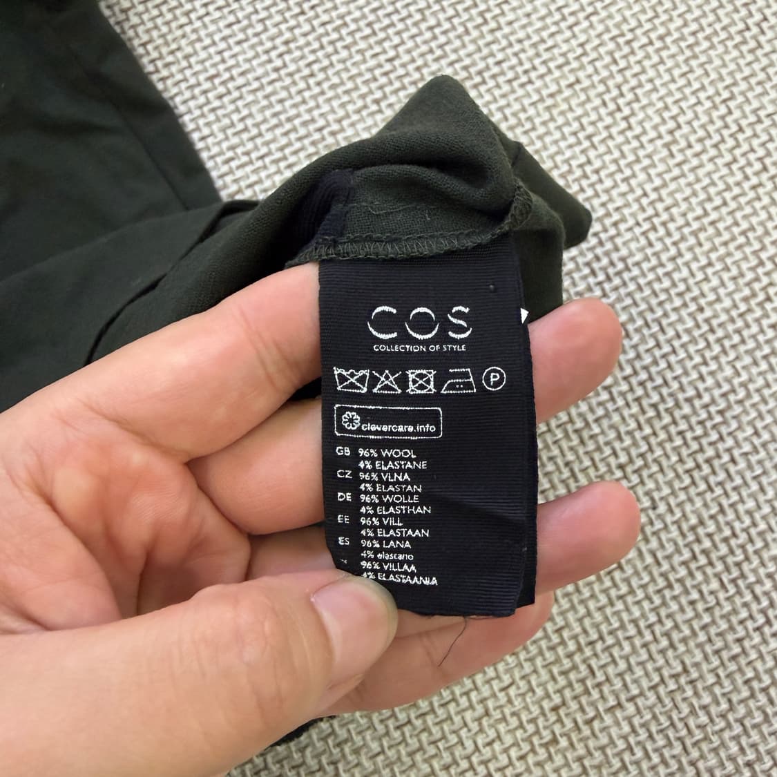 36 COS 하이넥 미디 원피스 0619D2 상품이미지4
