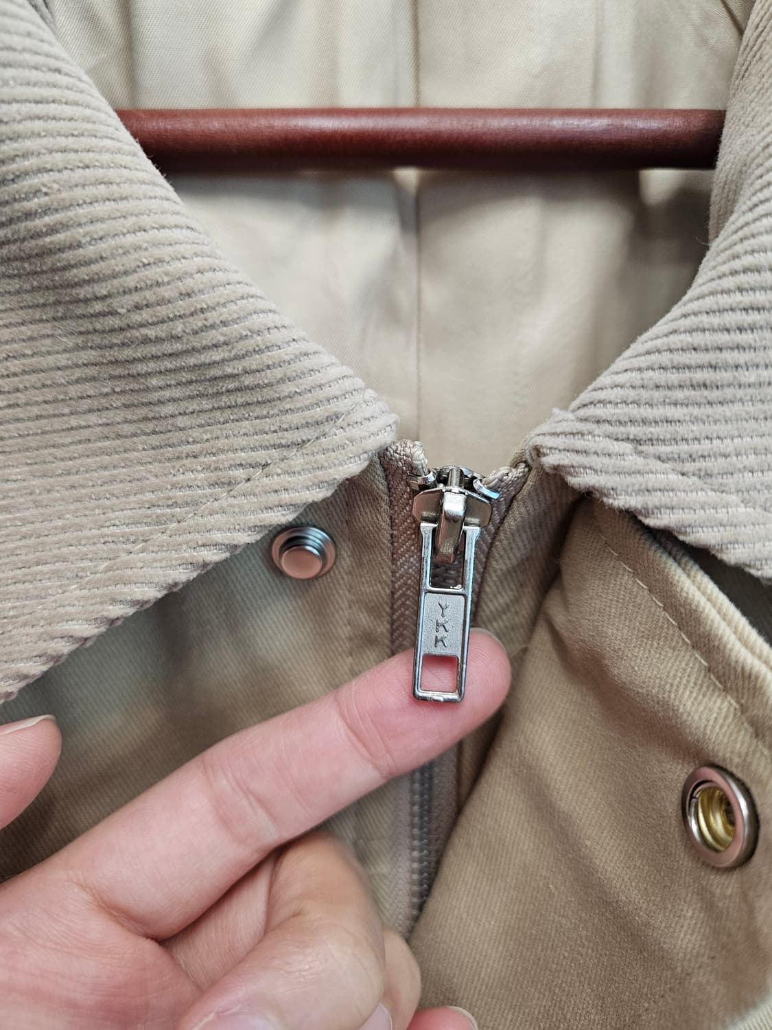 새상품) 사파리 헌팅자켓 하프 워크자켓 상품이미지3