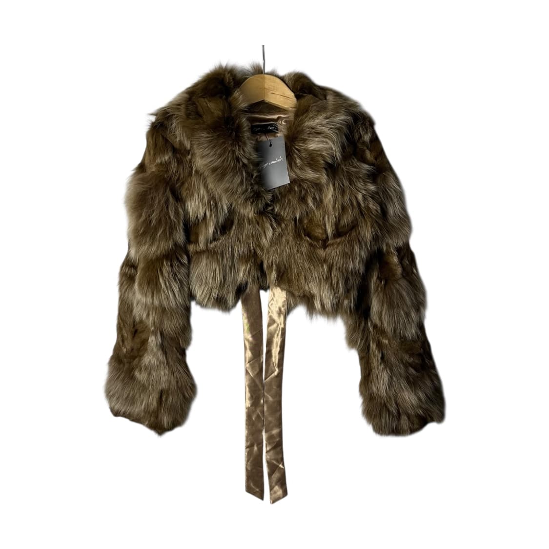 [JPN] 빈티지 라쿤폭스 크롭 퍼 자켓 (새상품) 상품이미지1