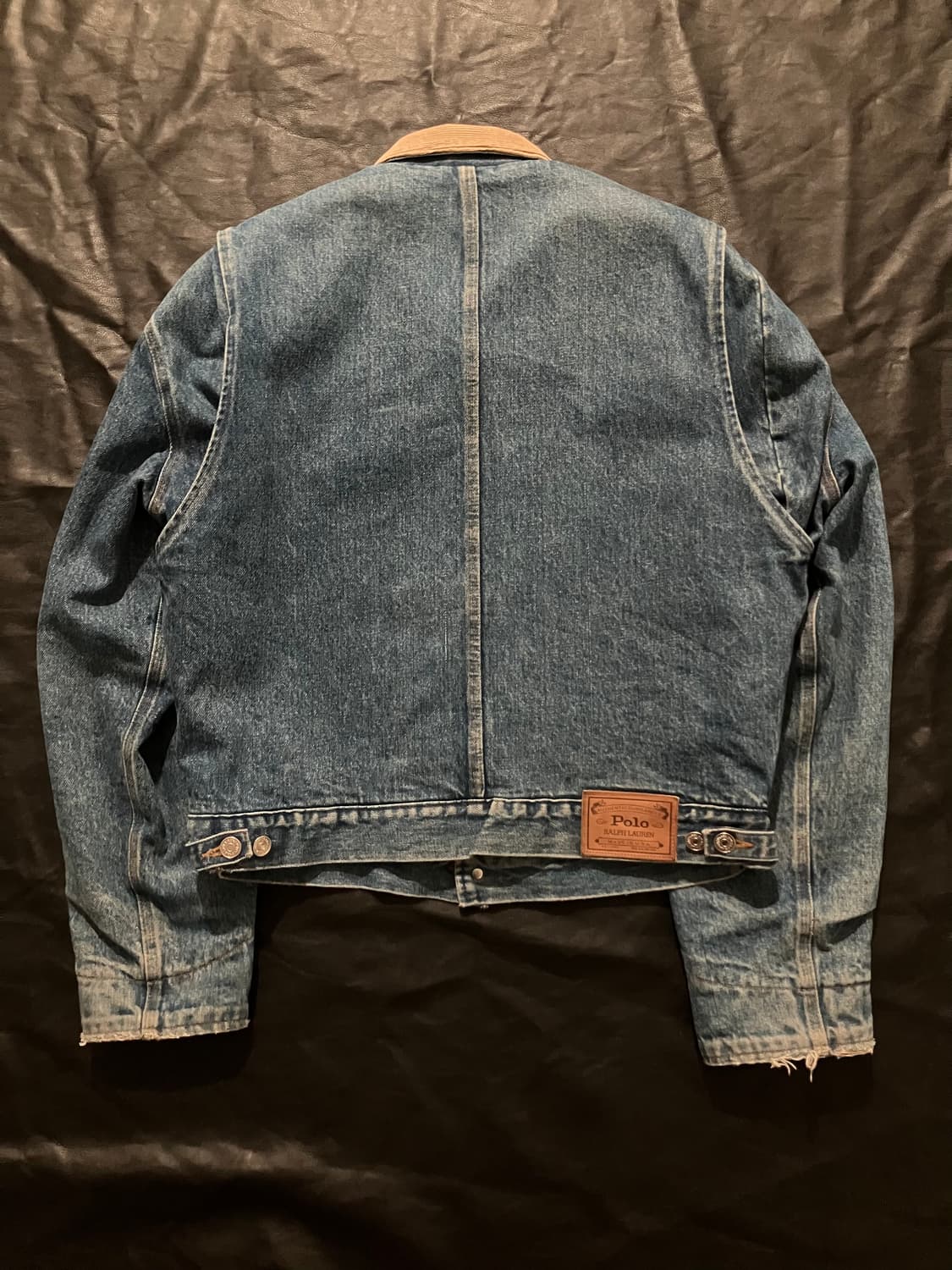 🇺🇸 80s 폴로 랄프로렌 덩가리 데님 자켓 전기형 rrl 상품이미지2