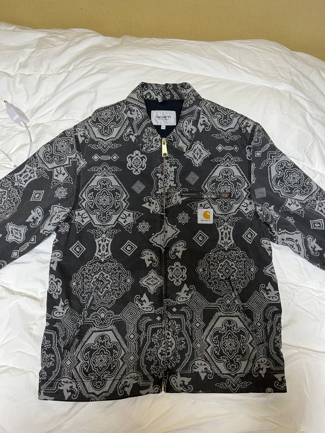 칼하트wip 페이즐리 반다나 디트로이트 자켓 상품이미지3