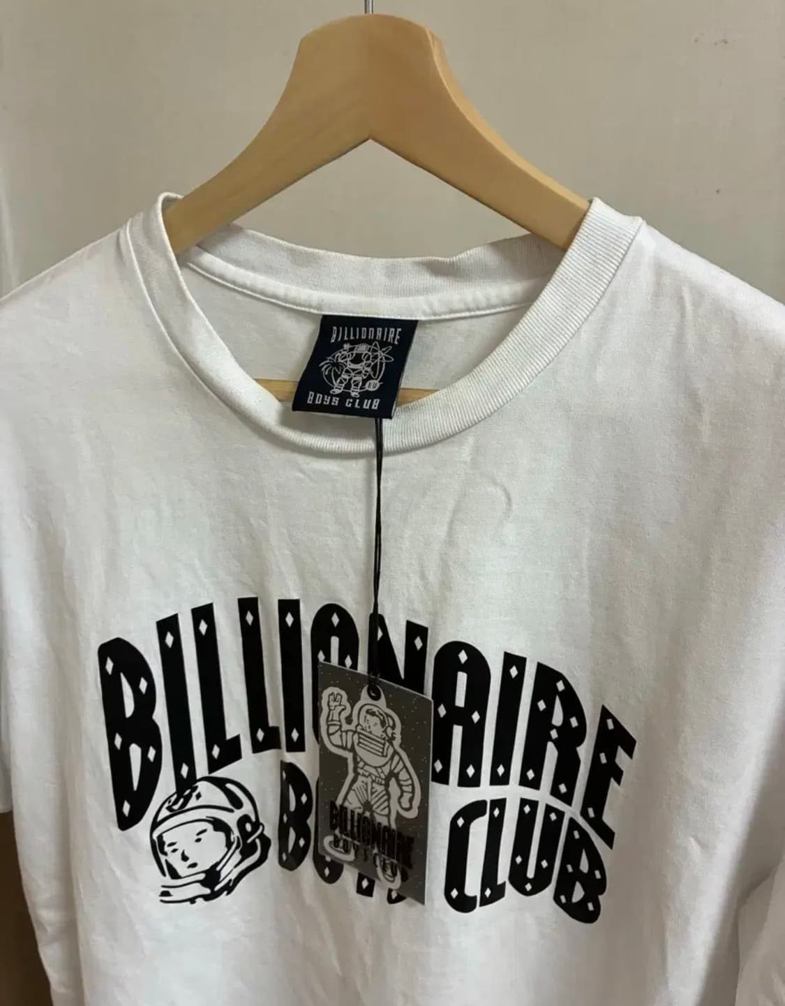[L]빌리네어보이즈클럽 BBC 티셔츠 화이트 상품이미지4