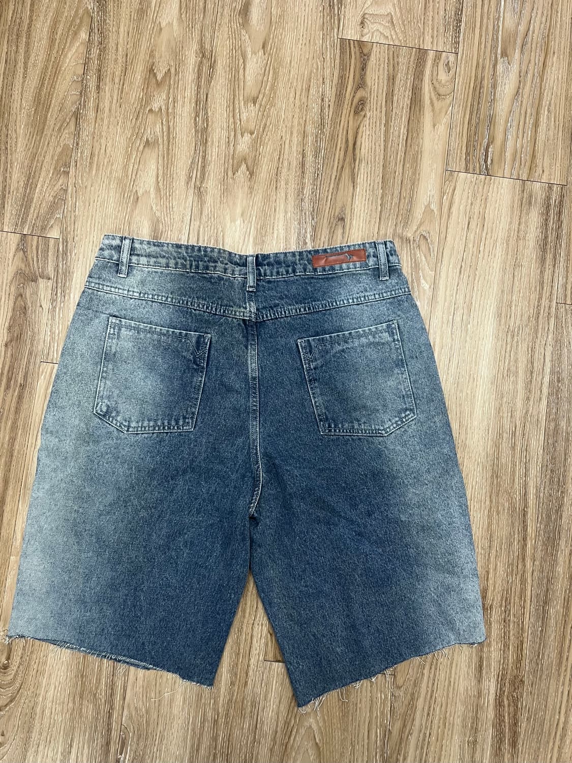 Interesting 버뮤다 컷오프 데님 반바지 34 상품이미지3