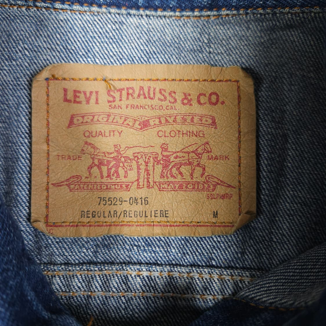 리바이스 데님 자켓 상품이미지3