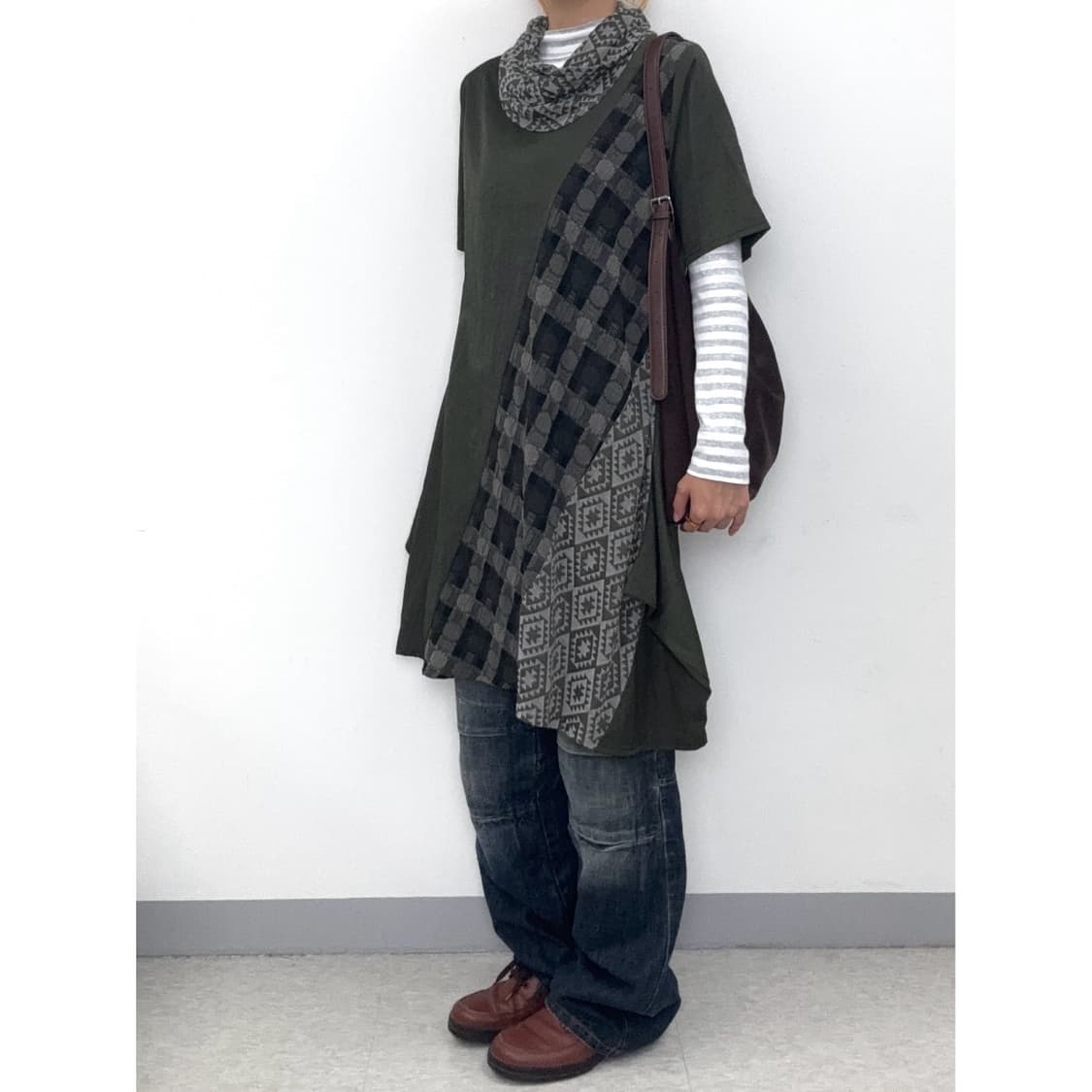 빈티지 히피 벌룬핏 원피스 상품이미지3