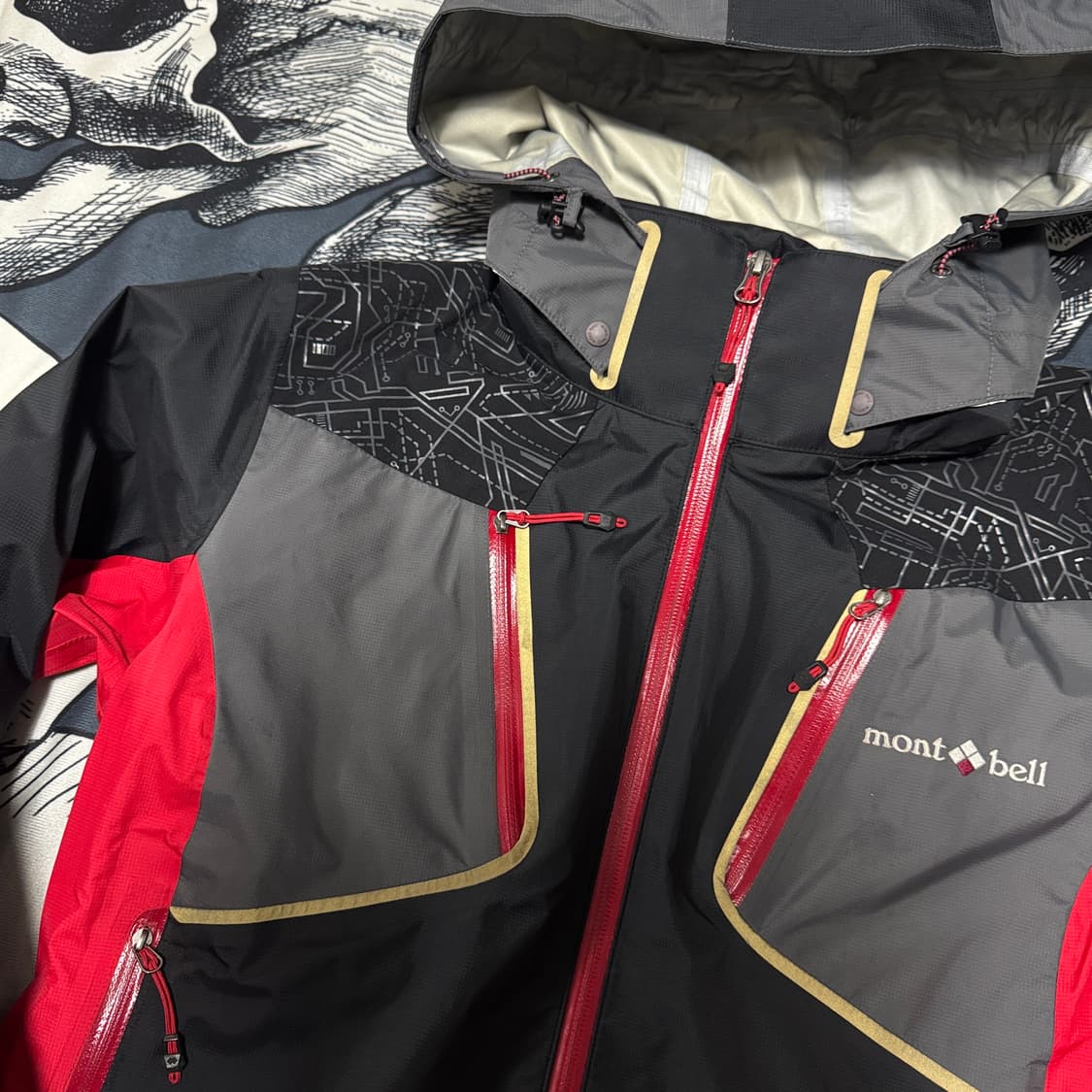 몽벨 고어텍스 바람막이 105사이즈  상품이미지3