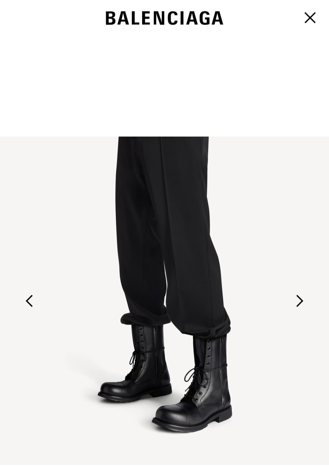 발렌시아가 트럭 레이스업 42 상품이미지5