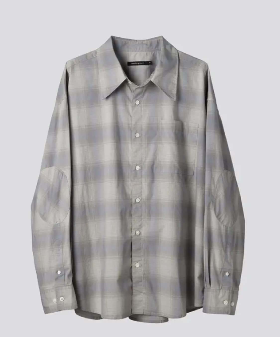 해칭룸 Archive Shirt V2 Warm Grey Check (3) 상품이미지1