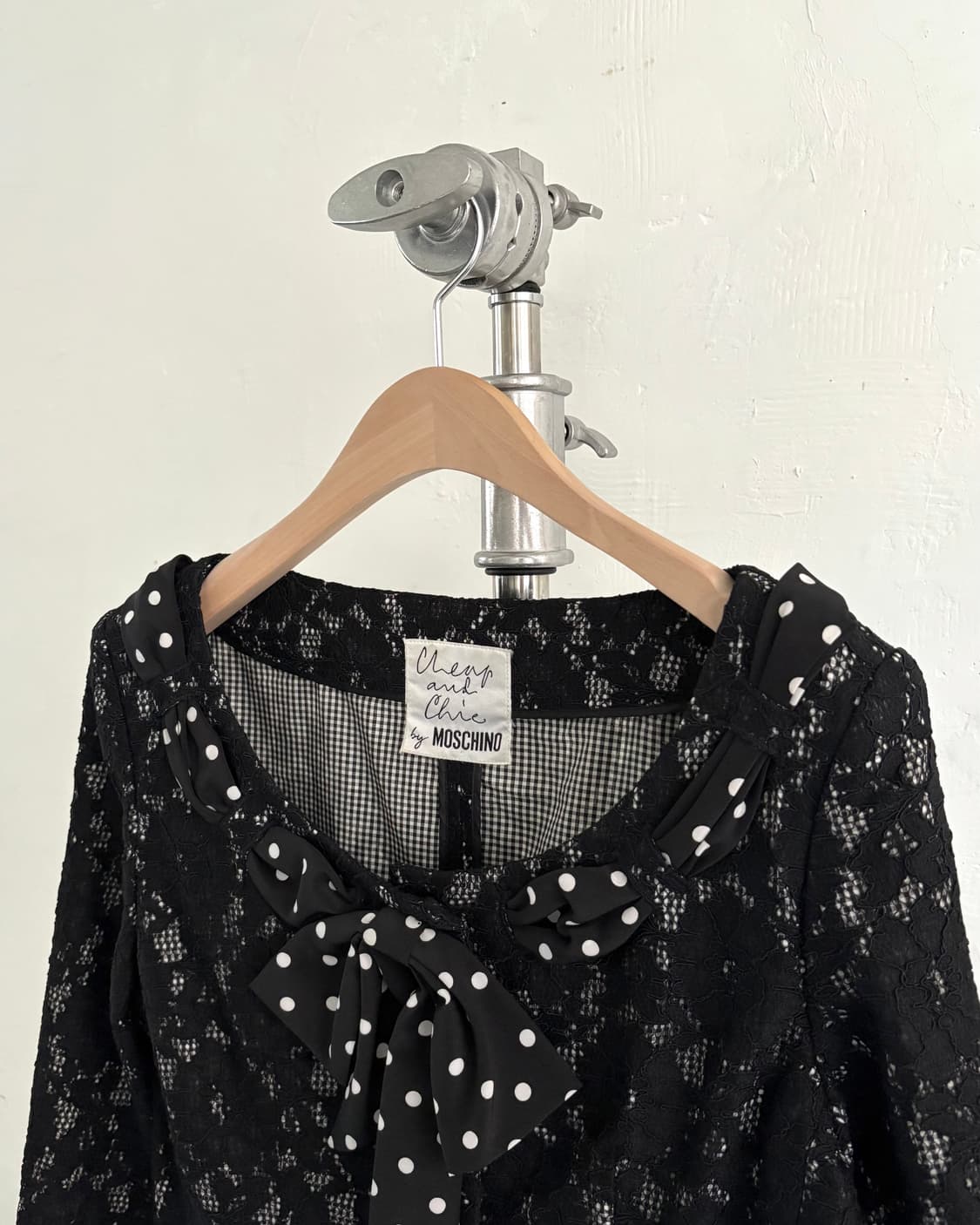 Moschino 모스키노 도트 레이스 숏 자켓 상품이미지8